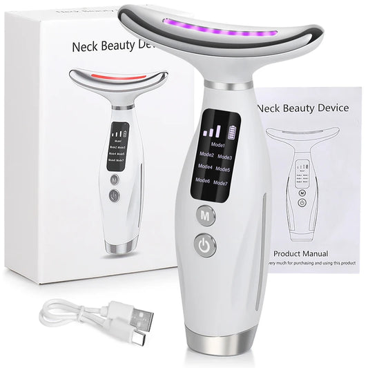 neck face beauty device vibration massage for face.